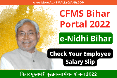 CFMS Bihar Portal 2022
