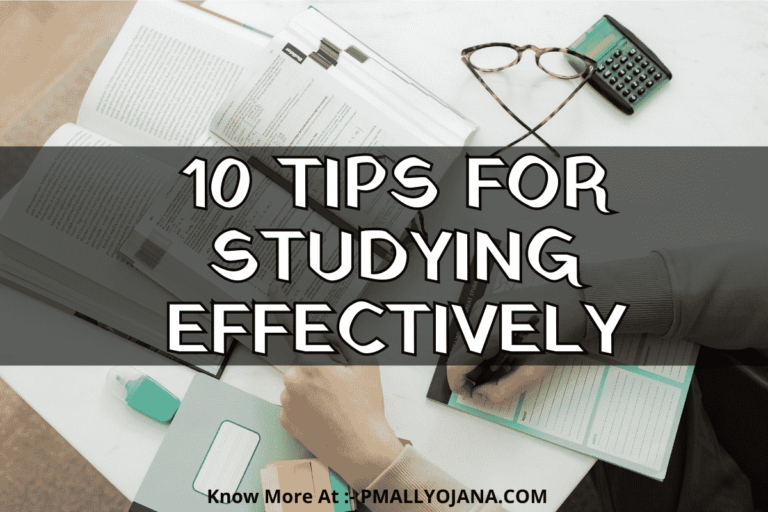 10 Tips for Studying Effectively