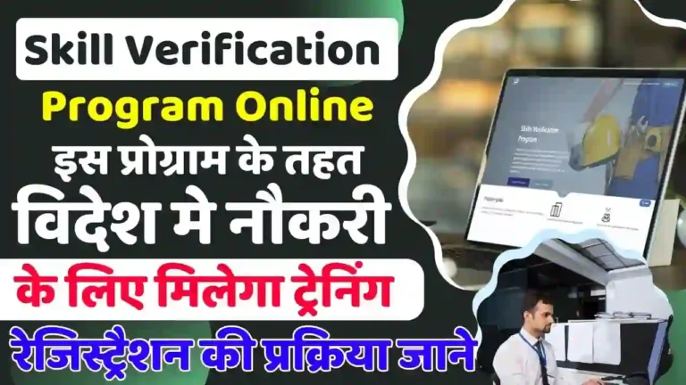 Skill Verification Program Online