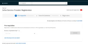GEM Portal Online Registration Process 2024